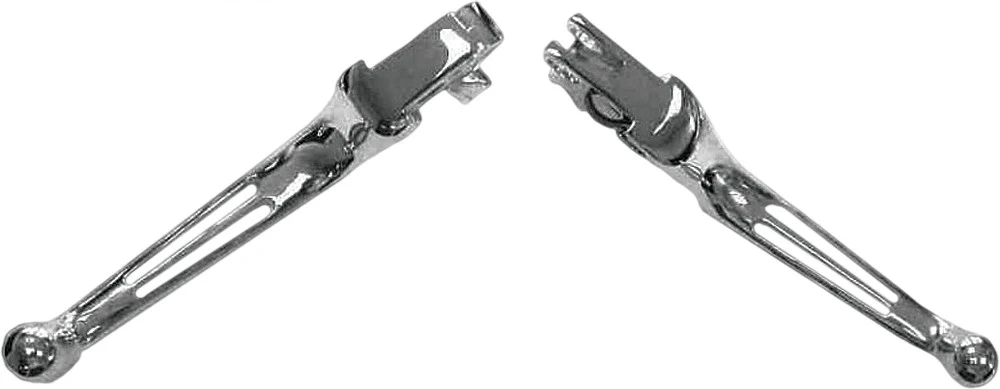 Harddrive Chrome Cable Clutch Brake 5 Hole Lever Set Pair Questions & Answers
