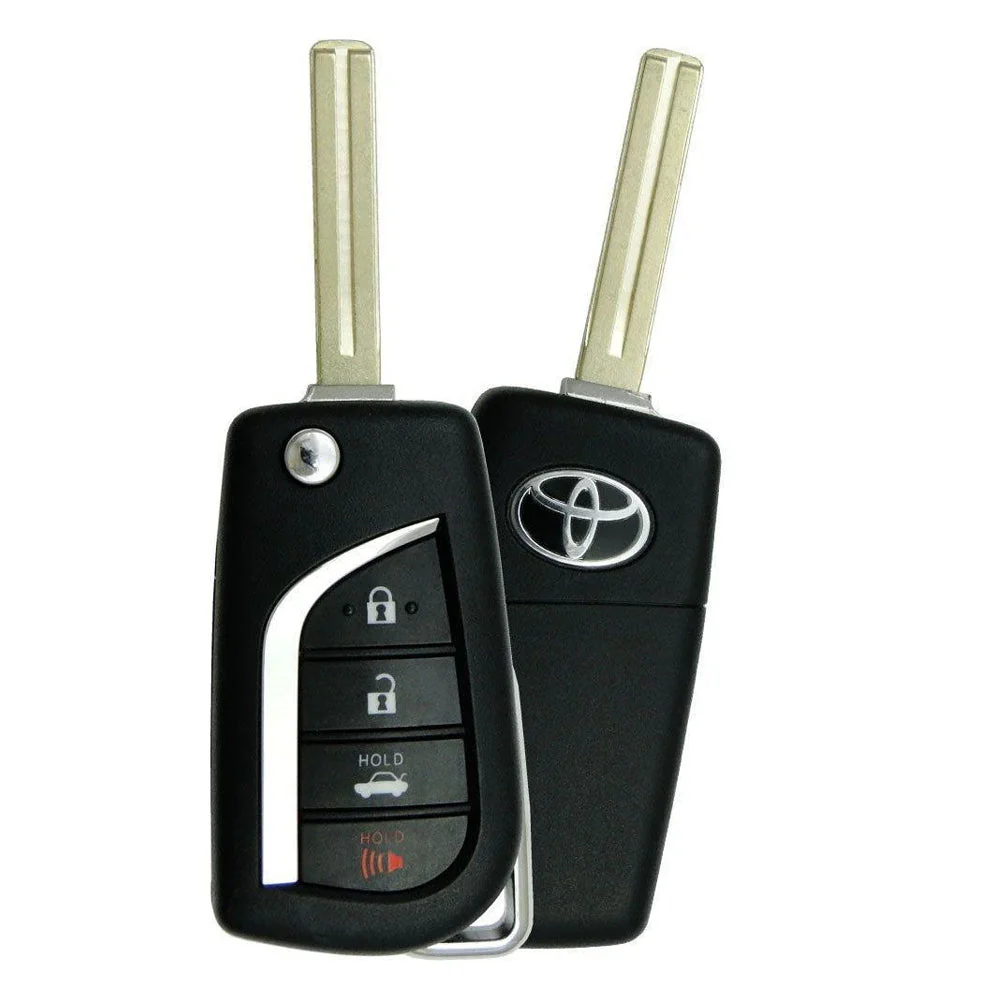 2022 Toyota Corolla Flip Key Fob 4B FCC# HYQ12BFB (Japan Production) Questions & Answers