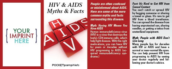 POCKET PAMPHLET - HIV & AIDS Myths & Facts Pocket Pamphlet Questions & Answers