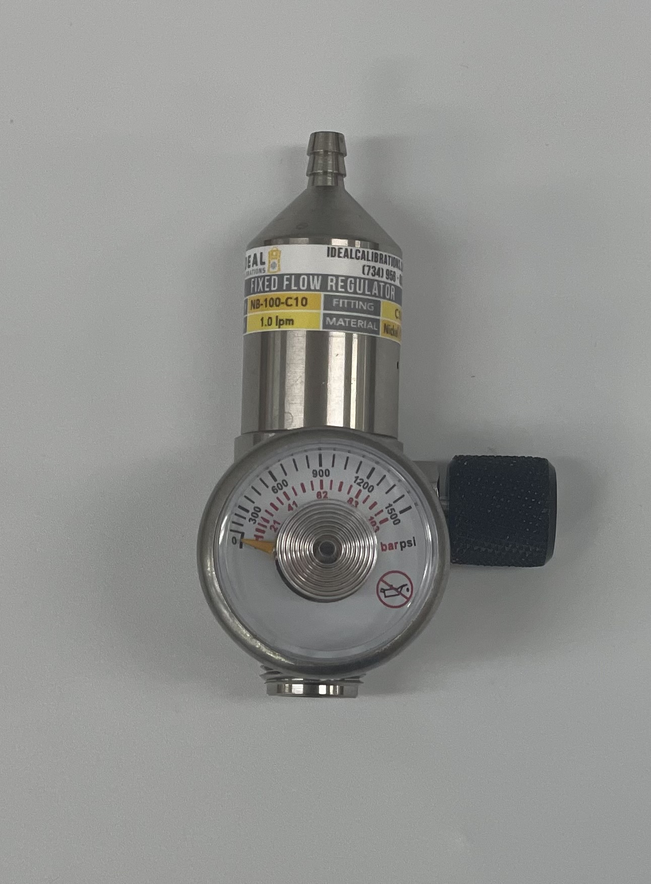 1.0 LPM Fixed Flow C10 Calibration Gas Regulator Questions & Answers