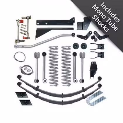 Rubicon Express Extreme Duty Suspension Lift Kit - RE6200M Questions & Answers