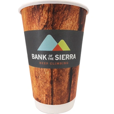 16 oz. Full Color Tall Double Wall Insulated Paper Cups - Matte Questions & Answers