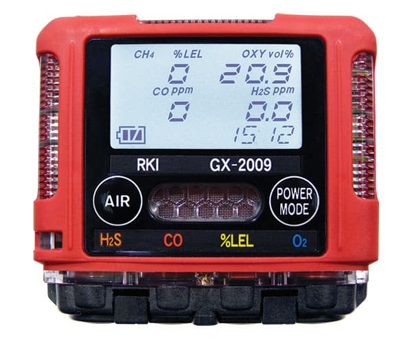 RKI GX-2009 4-gas monitor MSHA Questions & Answers